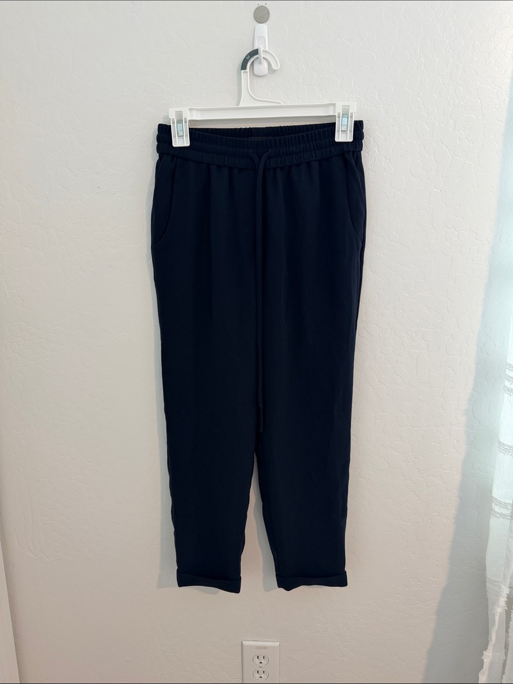 J. Crew Navy Women's Drawstring Joggers